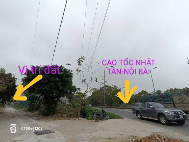 HÀNG TUYỂN NGUYÊN KHÊ(ĐÔNG ANH)+ VEN CAO TỐC NHẬT TÂN- NỘI BÀI+ NGÕ THÔNG+ Ô TÔ TRÁNH. -Diện tích