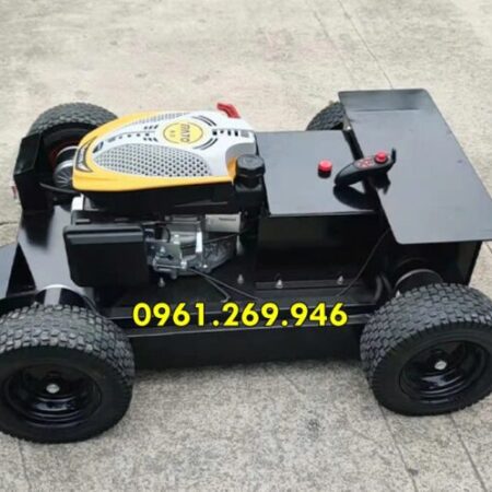 Máy cắt cỏ chạy xăng điều khiển từ xa Turbo HYR112 Máy cắt cỏ chạy xăng điều khiển từ xa Turbo HYR112