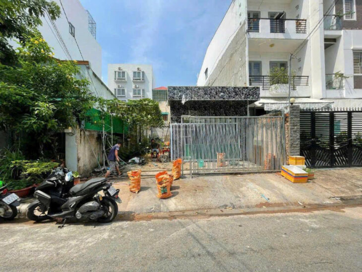 Bán nhà cấp 4 8m*20m,Tân Quy, Quận 7, Gpxd Hầm, 7 tầng,Sổ hồng,Hướng Bắc. Giá 24ty