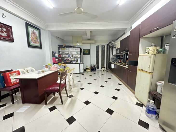 BÁN NHÀ AN TRẠCH ĐỐNG ĐA MẶT PHỐ KINH DOANH SẦM UẤT Ô TÔ TẢI TRÁNH NHAU 4 TẦNG 120M 38 TỶ