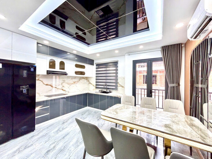 Chỉ 7.2 Tỷ TL! 82M² – Nhà 5 Tầng/3PN – Gần Công Viên Làng Hoa, Phan Huy Ích Gò Vấp!