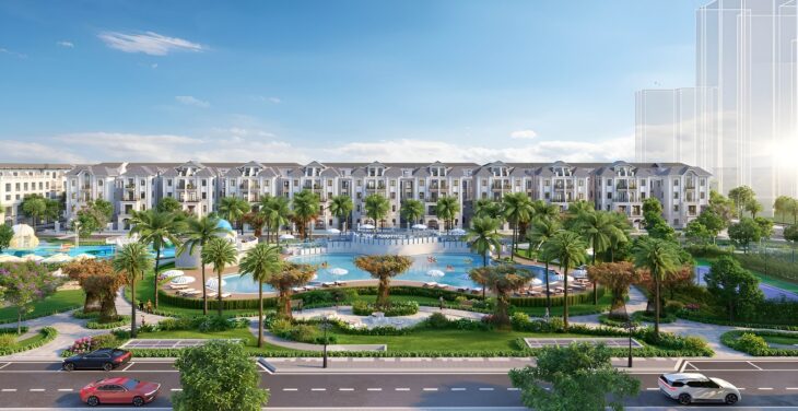 Bán Biệt thự song lập mặt sông 228m giá 47 tỷ Vinhomes Đan Phượng