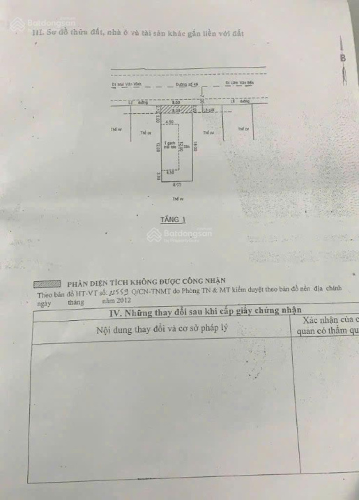 Bán nhà cấp 4 8m*20m,Tân Quy, Quận 7, Gpxd Hầm, 7 tầng,Sổ hồng,Hướng Bắc. Giá 24ty