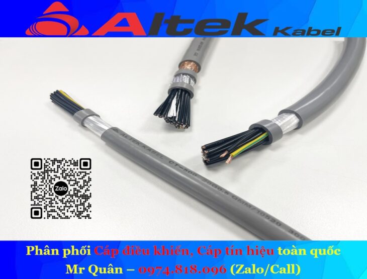 CÁP ĐIỀU KHIỂN 20×0.75 ALTEK KABEL