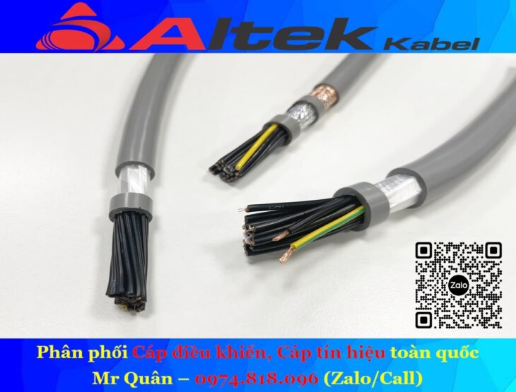 CÁP ĐIỀU KHIỂN 20×0.75 ALTEK KABEL