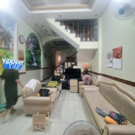 Bán nhà 1 Trệt 1 Lầu Đông Hòa,đường xe hơi vào tận nhà,cách đường lơn 50m