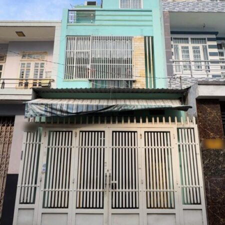 BÁN NHÀ – GÒ XOÀI – LÊ VĂN QUỚI – ĐƯỜNG NHỰA 6M – 51M2 (4X12.5) – 3 TẦNG – NHỈNH 3 TỈ