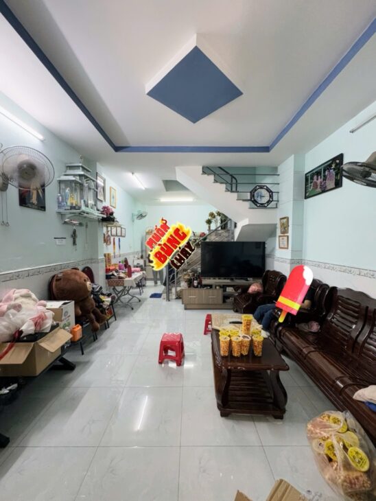 BÁN NHÀ – GÒ XOÀI – LÊ VĂN QUỚI – ĐƯỜNG NHỰA 6M – 51M2 (4X12.5) – 3 TẦNG – NHỈNH 3 TỈ