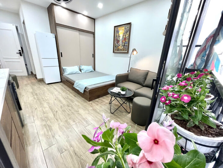 Cho Phòng Studio (Có ban công) Tại 164 Vương Thừa Vũ – Phường Khương Trung, Quận Thanh Xuân, Hà Nội