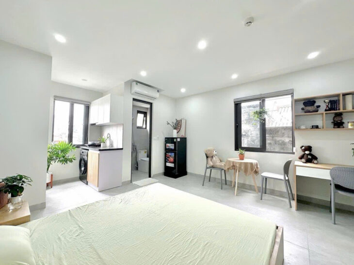 CCMN THÁI THỊNH – 18 PHÒNG DT 150TR/TH DT 77m2 7 tầng Giá 23.65 tỷ