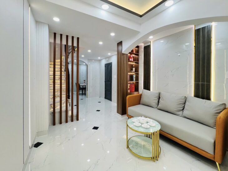 Bán nhà hẻm xe hơi Lê Văn Sỹ, Phường 11, Phú Nhuận – Smart Home hiện đại – 4 tầng BTCT – Gần 40m² –