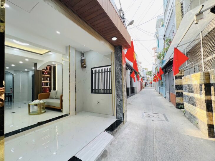 Bán nhà hẻm xe hơi Lê Văn Sỹ, Phường 11, Phú Nhuận – Smart Home hiện đại – 4 tầng BTCT – Gần 40m² –