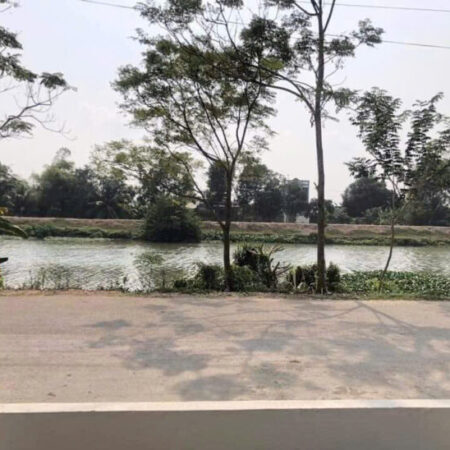 Bán 1.279m2 đất 2 mặt tiền sông Vàm Cỏ Tây và đường liên huyện thị trấn, Mộc Hoá, Long An