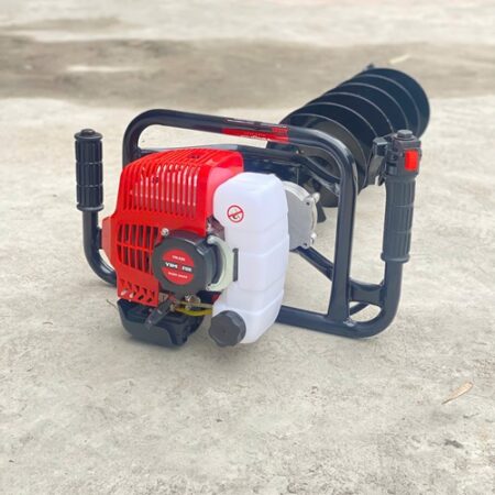 Máy khoan đào hố đất trồng cây động cơ 2 thì Yimoi tặng kèm mũi khoan