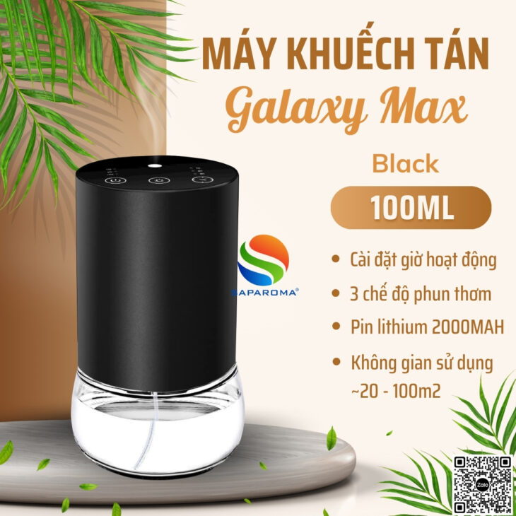 Máy tạo hương thơm cao cấp SAPAROMA hỗ trợ khử mùi, thơm phòng, đẳng cấp