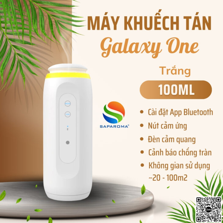 Máy tạo hương thơm cao cấp SAPAROMA cài đặt App Bluetooth, làm thơm thông minh, sang trọng, đẳng cấp
