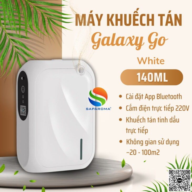 Máy tạo hương thơm cao cấp SAPAROMA cài đặt App Bluetooth, làm thơm thông minh, sang trọng, đẳng cấp