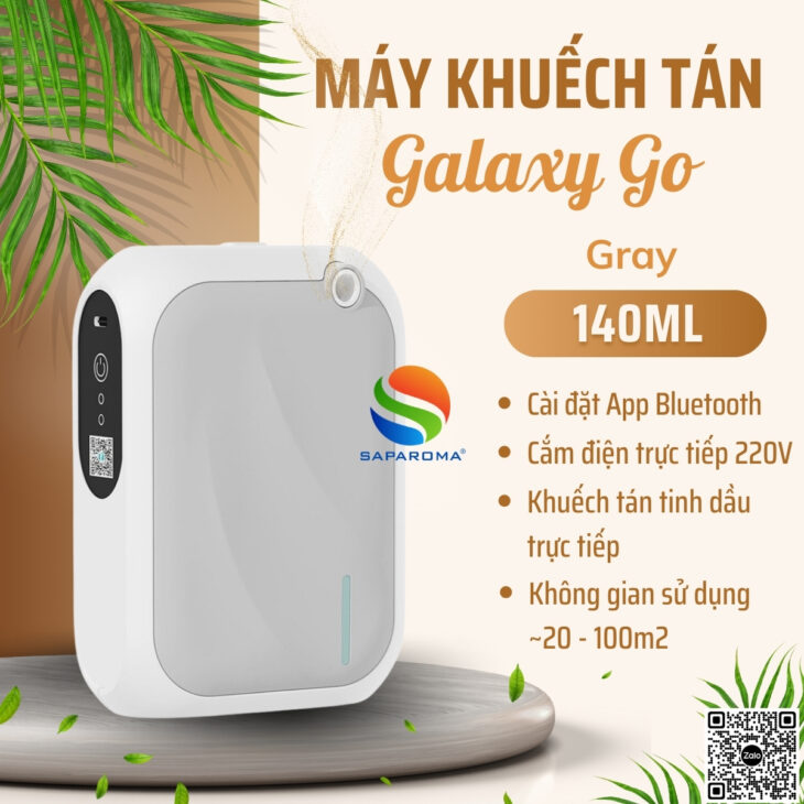 Máy tạo hương thơm cao cấp SAPAROMA cài đặt App Bluetooth, làm thơm thông minh, sang trọng, đẳng cấp