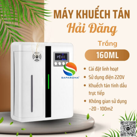 Máy tạo hương thơm cao cấp SAPAROMA hỗ trợ khử mùi, thơm phòng, đẳng cấp