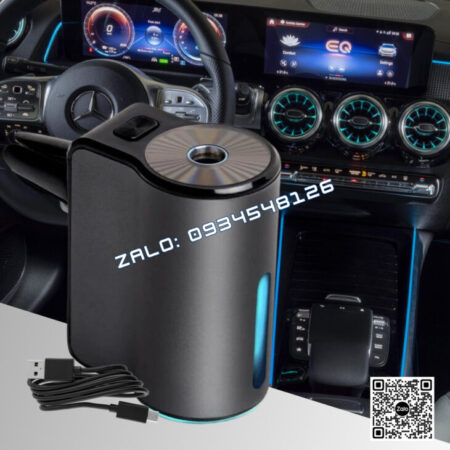 MÁY KHUẾCH TÁN TINH DẦU TỰ ĐỘNG CÀI CỬA GIÓ Ô TÔ GALAXY CAR PRO, HỖ TRỢ KHỬ MÙI XE HƠI