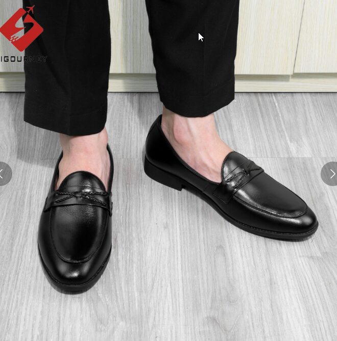 GIÀY LƯỜI NAM DA BÒ SIG-11 – SIGOURNEY