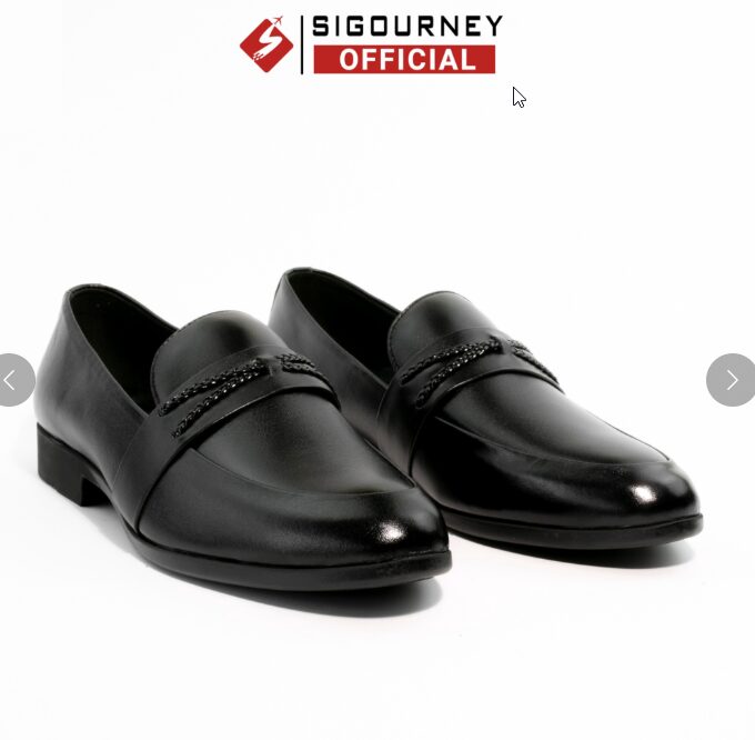 GIÀY LƯỜI NAM DA BÒ SIG-11 – SIGOURNEY