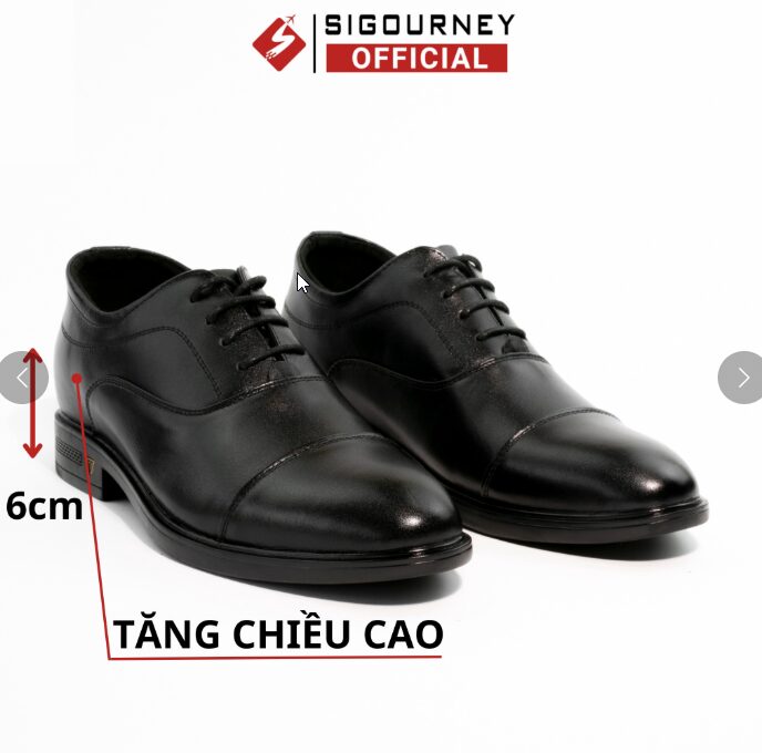 GIÀY NAM TĂNG CHIỀU CAO 6CM SIG-33 – SIGOURNEY