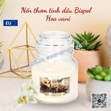 NẾN THƠM TINH DẦU BISPOL 120g, DECOR TRANG TRÍ, THƠM PHÒNG, HỖ TRỢ KHỬ MÙI, NHẬP KHẨU CHÂU ÂU NẾN THƠM TINH DẦU BISPOL 120g, DECOR TRANG TRÍ, THƠM PHÒNG, HỖ TRỢ KHỬ MÙI, NHẬP KHẨU CHÂU ÂU