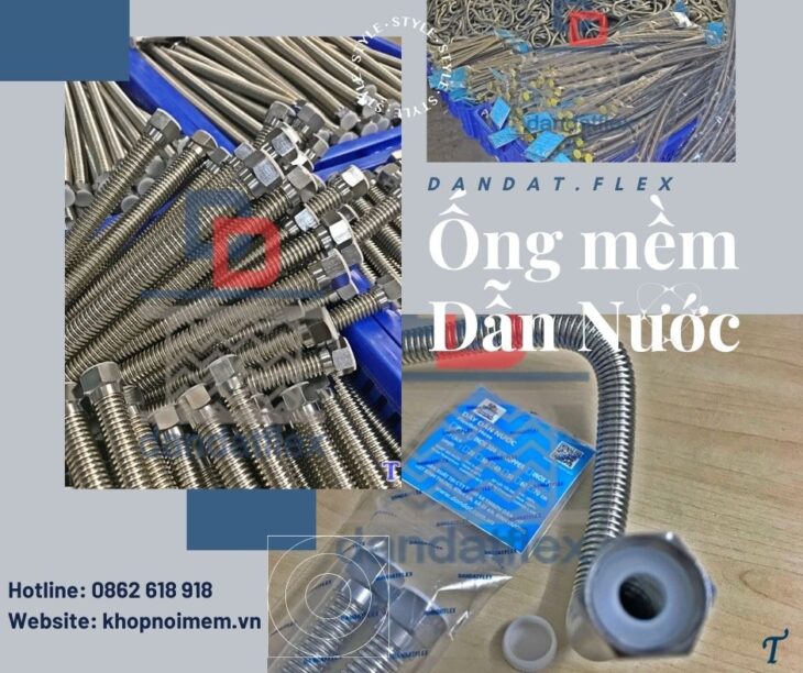 Dây cấp nước inox nóng lạnh, dây cấp nước inox chịu nhiệt,dây cấp nước cho vòi sen và bình nóng lạnh