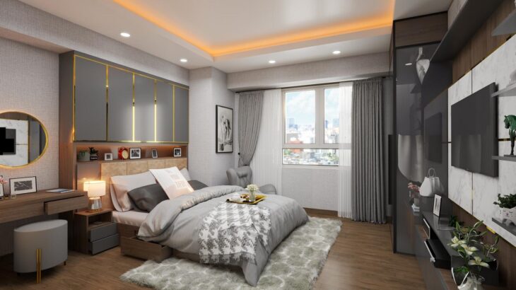 Căn Hộ Cosmo City Mặt Tiền Đường Nguyễn Thị Thập Quận 7 Giá 2.8ty 2PN.