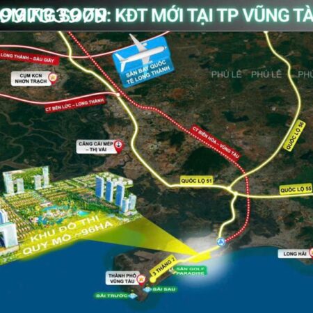 Bán biệt thự khu đô thị biển 3/2 Vũng Tàu, giá 30 tỷ