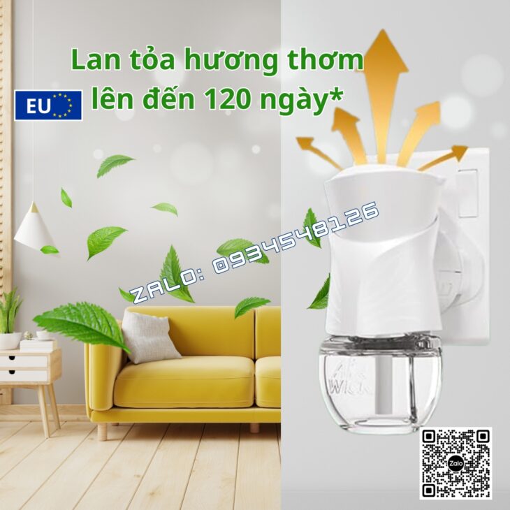 LỌ TINH DẦU THƠM PHÒNG CAO CẤP AIR WICK 19ML, HỖ TRỢ KHỬ MÙI, NHẬP KHẨU CHÍNH HÃNG