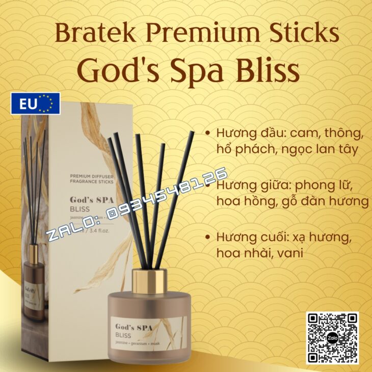 TINH DẦU TÁN HƯƠNG QUE MÂY BARTEK 100ml, TINH DẦU NƯỚC HOA, THƠM PHÒNG, KHỬ MÙI, NHẬP KHẨU CHÍNH HÃN