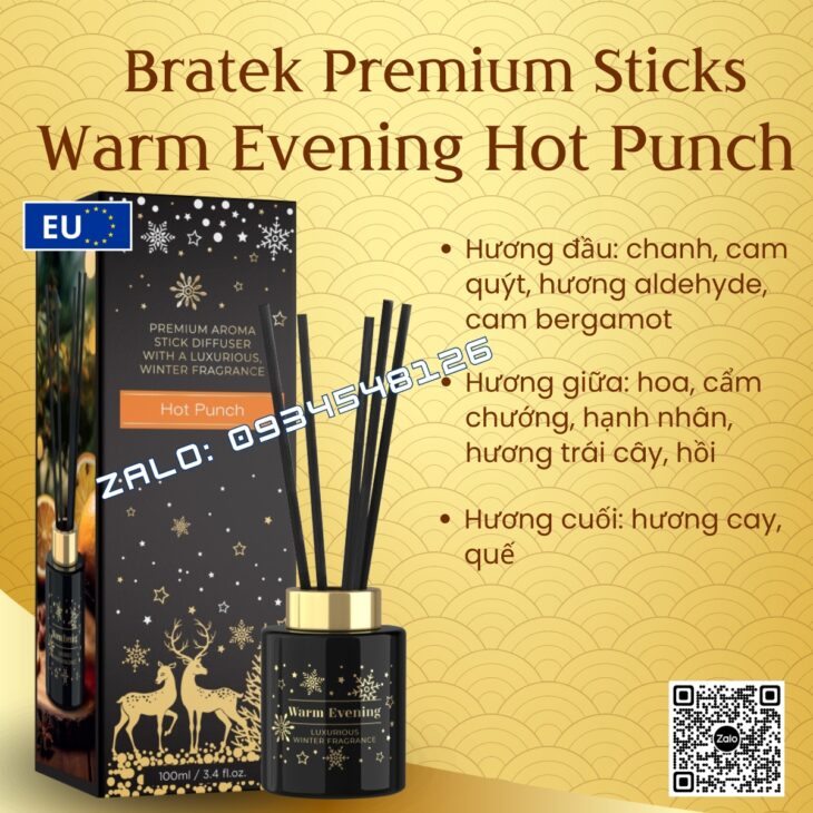 TINH DẦU TÁN HƯƠNG QUE MÂY BARTEK 100ml, TINH DẦU NƯỚC HOA, THƠM PHÒNG, KHỬ MÙI, NHẬP KHẨU CHÍNH HÃN