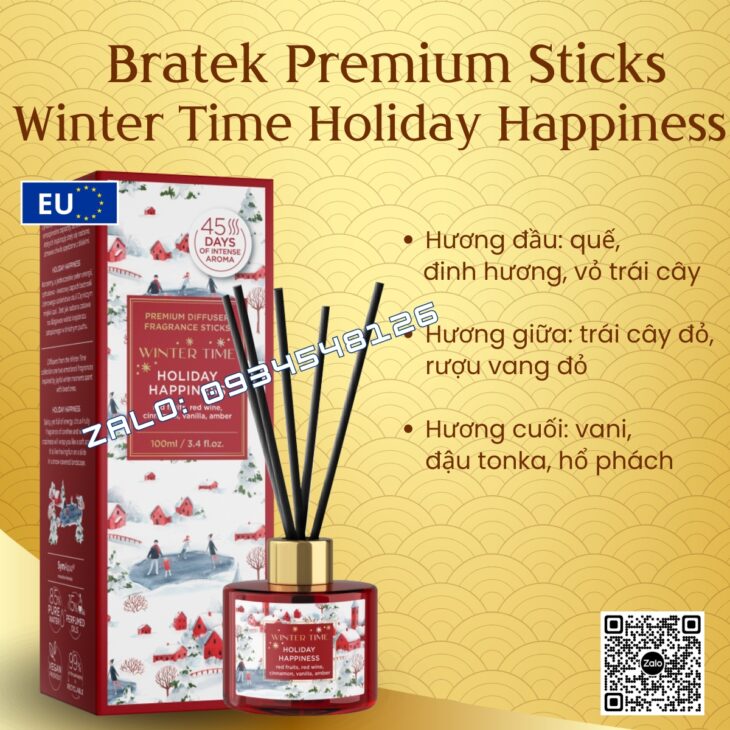 TINH DẦU TÁN HƯƠNG QUE MÂY BARTEK 100ml, TINH DẦU NƯỚC HOA, THƠM PHÒNG, KHỬ MÙI, NHẬP KHẨU CHÍNH HÃN