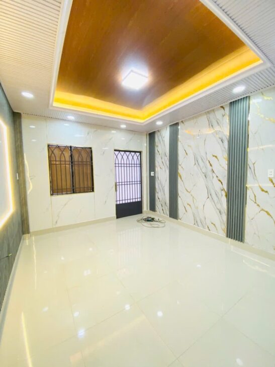 KẸT TIỀN BÁN GẤP NGUYỄN THỊ TẦN KDC HIỆN HỮU – DT: 51M2 (3.8 X 15M), 2T, 3PN, 2WC CHỈ 5 TỶ