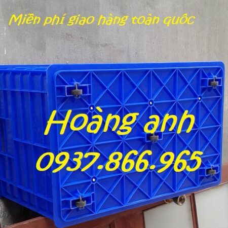 Rổ( sóng) nhựa 5 bánh xe, sọt kích thước 780*500*430mm, sọt nhưa trong xưởng may Rổ( sóng) nhựa 5 bánh xe, sọt kích thước 780*500*430mm, sọt nhưa trong xưởng may