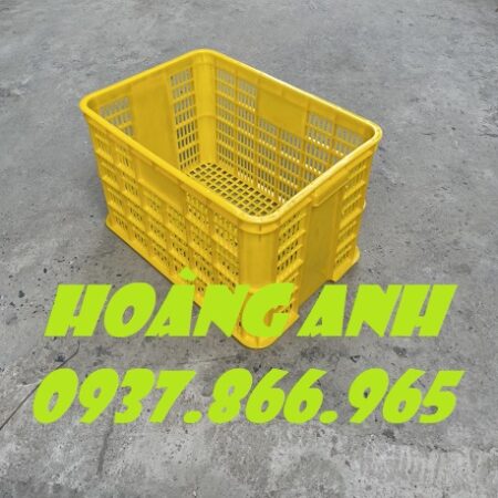 Bán sọt nhựa nguyên sinh, sọt công nghiệp trong phan xưởng, sóng hở cao 39