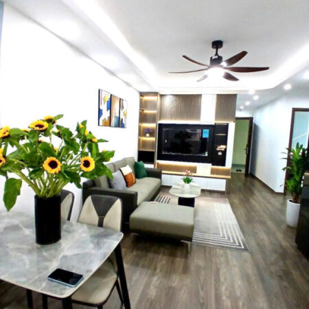 Căn hộ tầng thoáng 76m2 x 3 ngủ tại Linh Đàm, quận Hoàng Mai giá hạt rẻ