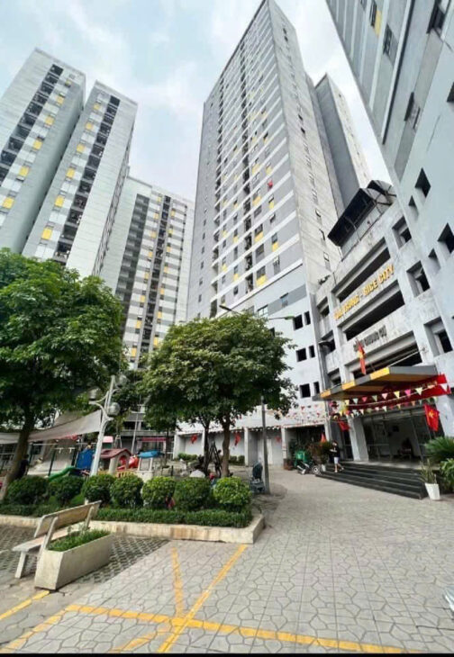 Bán căn 2 ngủ 63m2 tòa Bắc Rice City – Tây Nam Linh Đàm, Hoàng Mai, tầng thấp, full nội thất, sổ