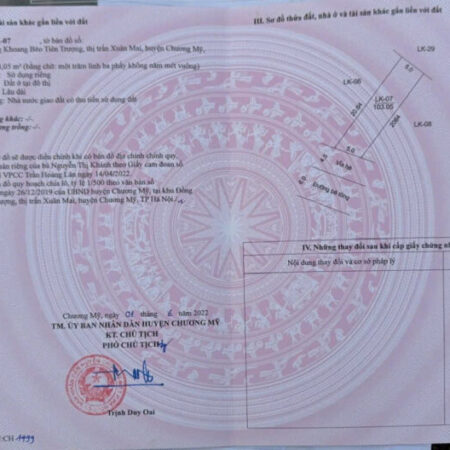 chủ cần bán lô đất 103m tại khu đấu giá khoang bèo TT xuân mai chương mỹ hà nội chủ cần bán lô đất 103m tại khu đấu giá khoang bèo TT xuân mai chương mỹ hà nội