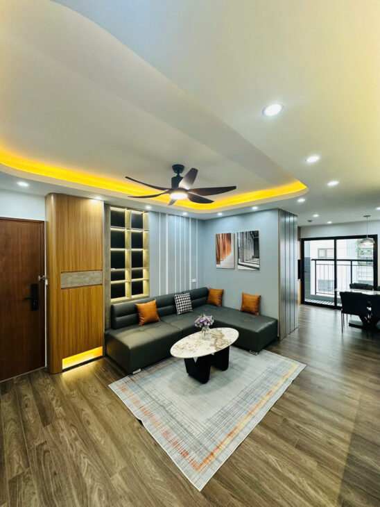 B.án căn góc chung cư Hateco Hoàng Mai, Yên Sở, Quận Hoàng Mai, 86m2, 3 ngủ, full nội thất mới đét,