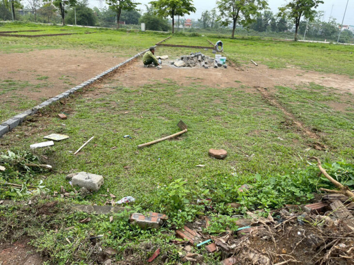 Bán 103,7m Đất đấu giá-khoang bèo-xuân mai-chương nỹ-hà nội vỉa vè 3m đường rộng 6m