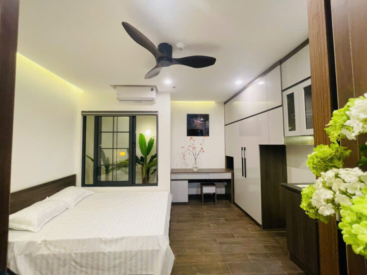 HIẾM, NHÀ DÂN XÂY CẦU GIẤY 36M2X6T, 2 THOÁNG, CHỦ TẶNG NỘI THẤT, 6.99 TỶ