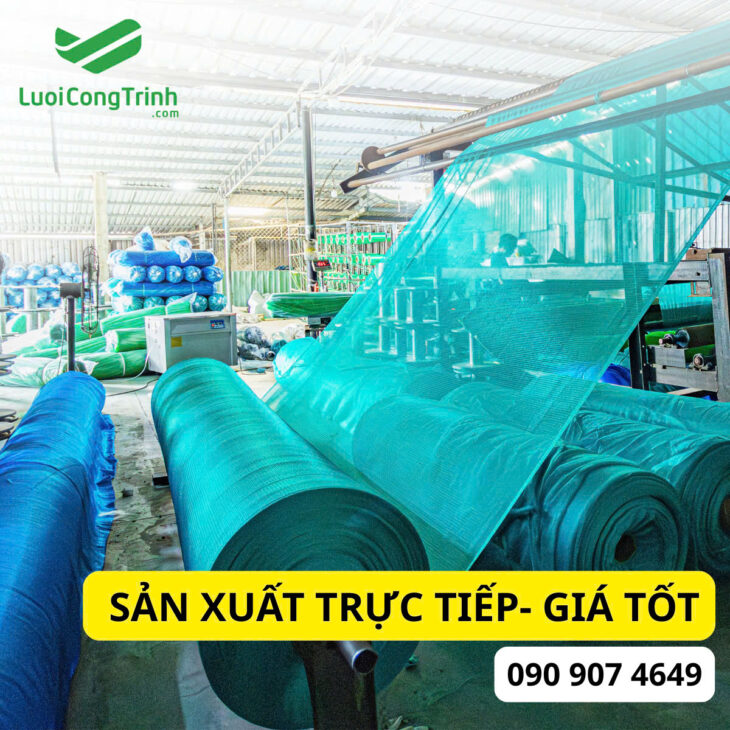 Nhân gia công, sản xuất lưới HDPE theo yêu cầu số lượng lớn