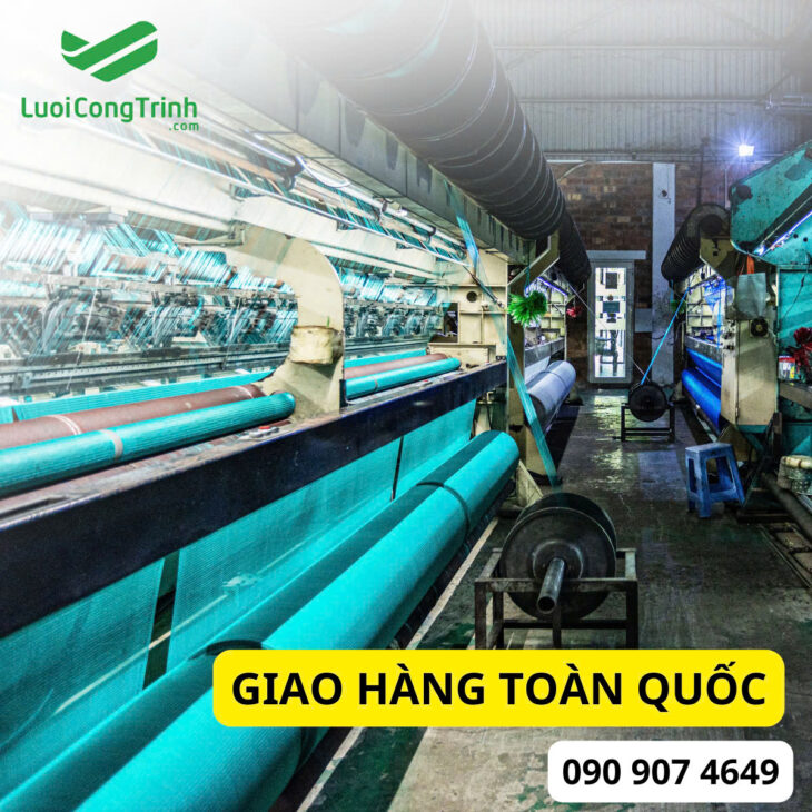 Nhân gia công, sản xuất lưới HDPE theo yêu cầu số lượng lớn