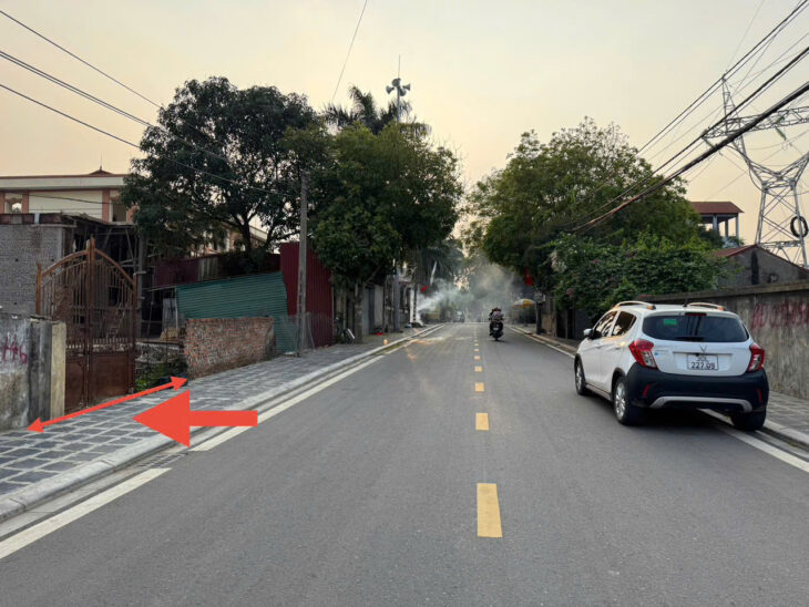 Đất đẹp Phú Hữu, Thanh Lâm, Mê Linh. Mặt đường nhựa, gần đường quốc lộ 23b