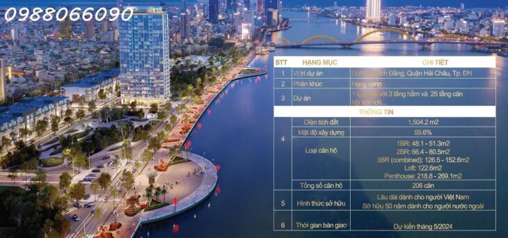 Căn Hộ Cao Cấp FilMore – Ngay Phố Đi Bộ Đà Nẵng