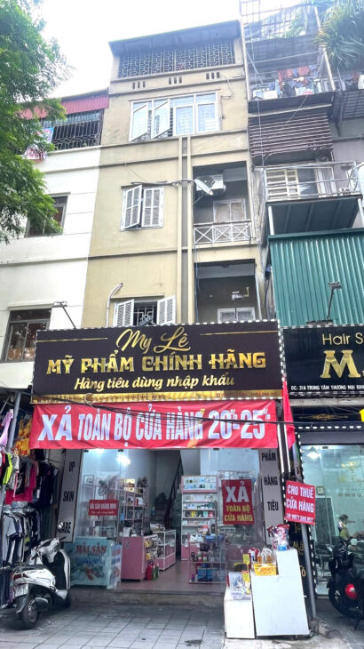CHO THUÊ CỬA HÀNG “VỊ TRÍ VÀNG” CHO KINH DOANH – NHÀ 4 TẦNG NGAY TRUNG TÂM ĐỊNH CÔNG