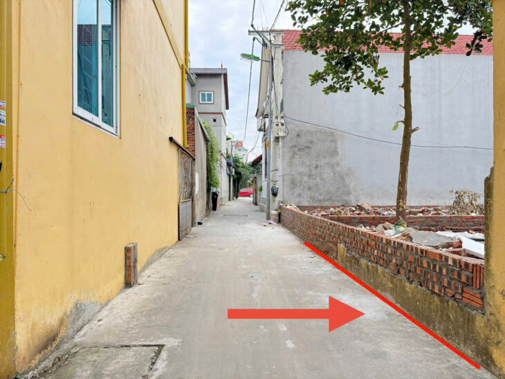 Bán đất tổ 2, TT Chi Đông, Mê Linh. Hai mặt thoáng trước – sau cực đẹp